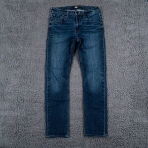 Paige Jeans Mens‎ 30x30 Blue Federal Straight Leg Dark Wash Denim